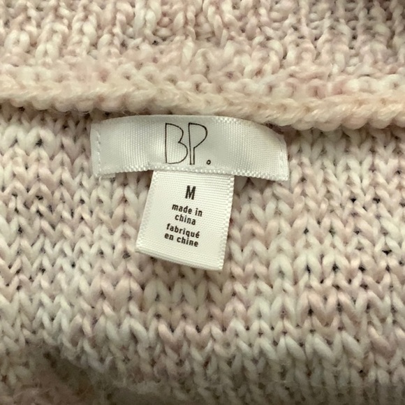 bp light pink open front cardigan. Size M - Picture 5 of 6